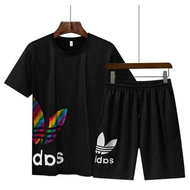 ジャージ メンズ セットアップ スポーツウェア おしゃれ 上下セット 2点セット 夏服 カジュアル Tシャツ スウェットパンツ ルームウェア 大きいサイズ 新作