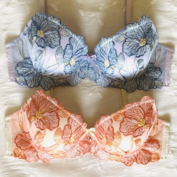 ブラジャー ショーツセット 下着女性 セット レディース 上下セット 花