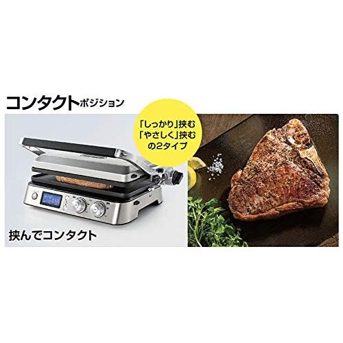 デロンギ(DeLonghi)  マルチグリル BBQ & コンタクトグリルプレート 上下温度調整可能 CGH1011DJ・・・｜liza-shop｜03