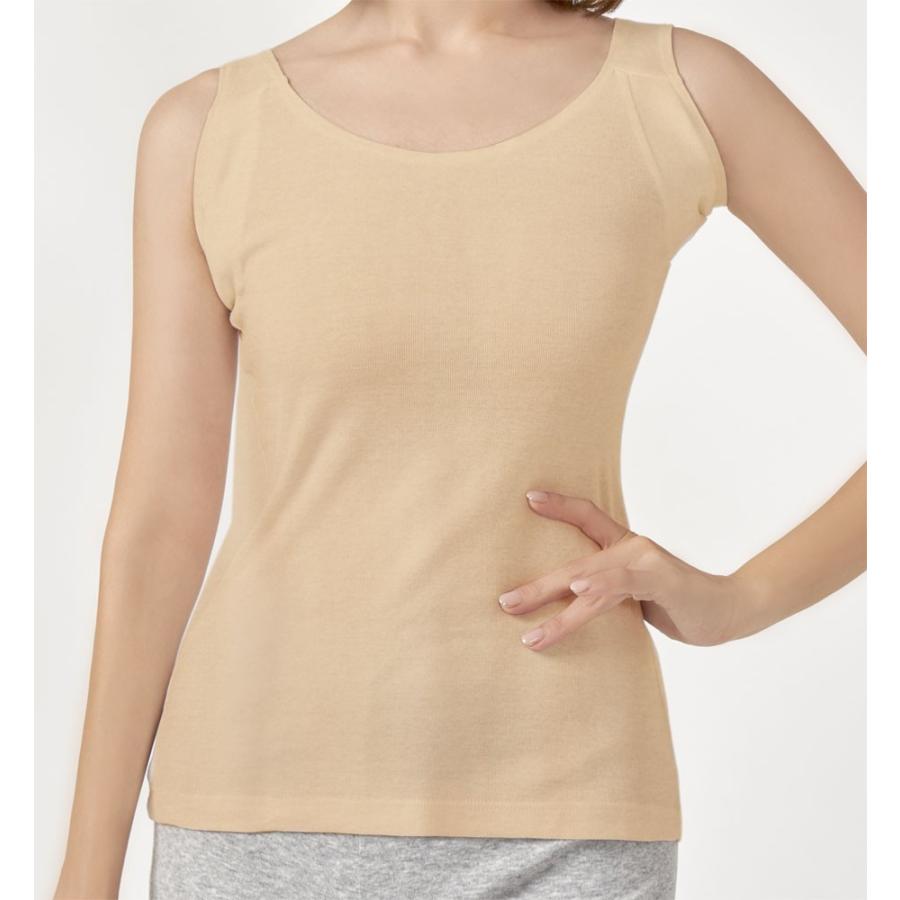 メール便送料無料 セルヴァン 綿100 脇汗ガード ノースリーブ Cvn 0 インナーショップリーズ 通販 Yahoo ショッピング