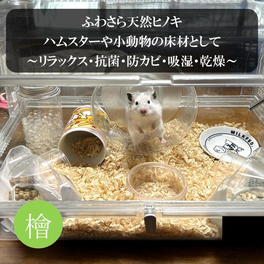 ハムスター床材 小動物床材 80グラム 国産天然ヒノキのおがくず 香り