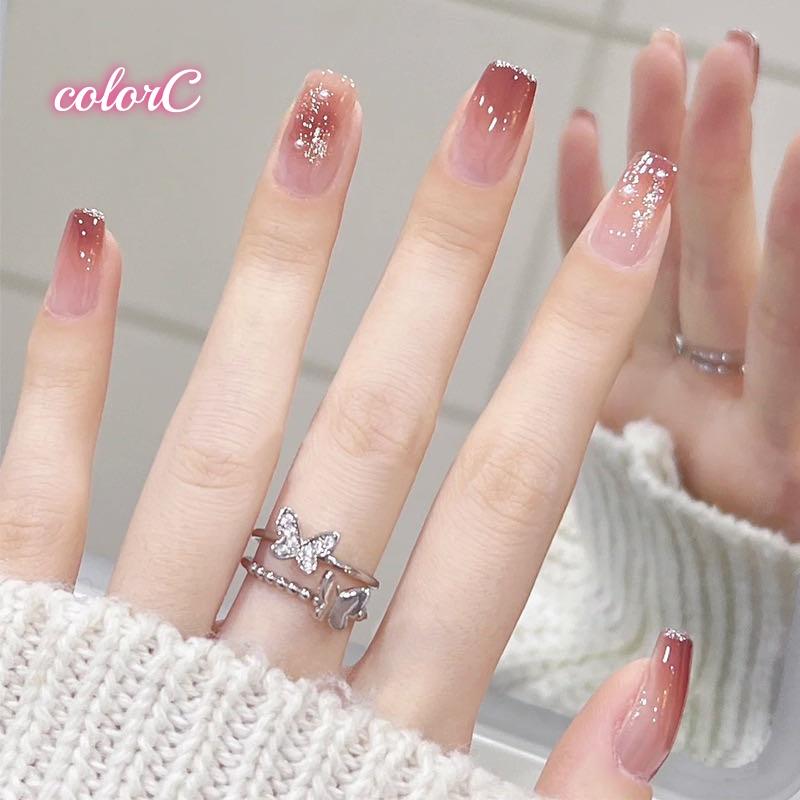 ネイルチップ ショート シール ハート パール キラキラ かわいい 人気 24枚入り グミシール付き花柄 つけ爪 ショートオーバル 着脱簡単 ファッション ネイルチップ ショート シール ハート パール キラキラ かわいい 人気 24枚入り グミシール付き花柄 つけ爪 ショートオーバル 着脱簡単 ファッション