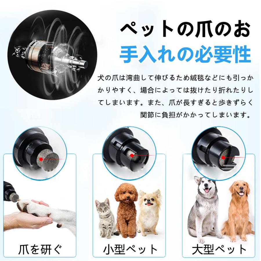 電動爪トリマー ペット コードレス 爪切り つめ切り 犬爪切り 猫爪切り ペット電動爪切り 犬爪切り電動 爪やすり犬 ネイルケア D019 Cw Wh S L Kのestore 通販 Yahoo ショッピング