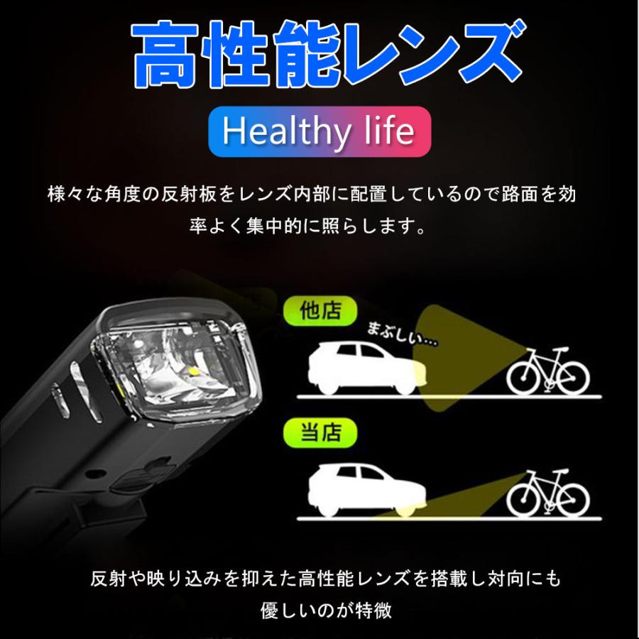 自転車ヘッドライト 充電式人気モデル