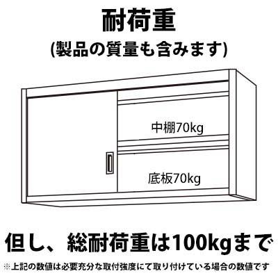 シンコー 吊戸棚 H60-12030 H60型 SUS430 業務用 新品 送料無料 : L