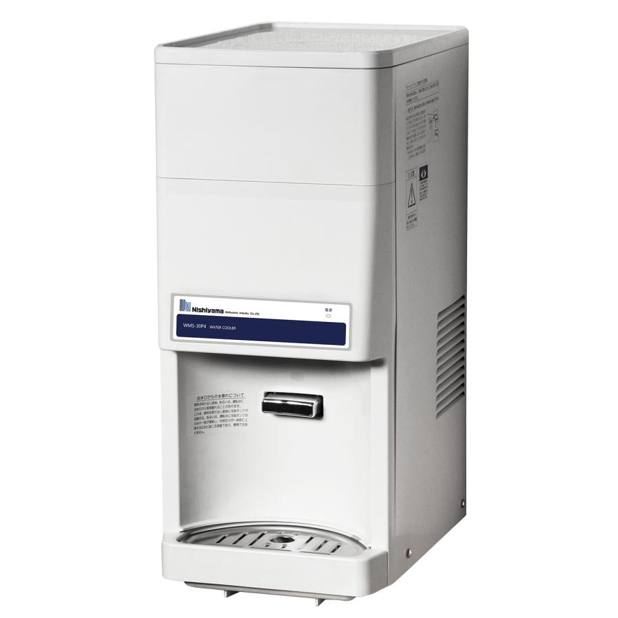 西山工業 冷水専用ウォータークーラー WMS-30P4 卓上型 水道直結式