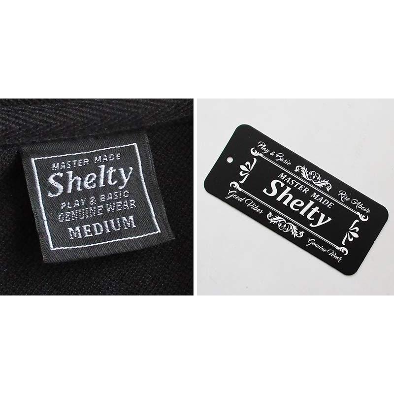 ルード系 メンズ 半袖鹿の子ポロシャツ チェーン刺繍 SHELTY シェルティ レディース｜ll-factory｜08