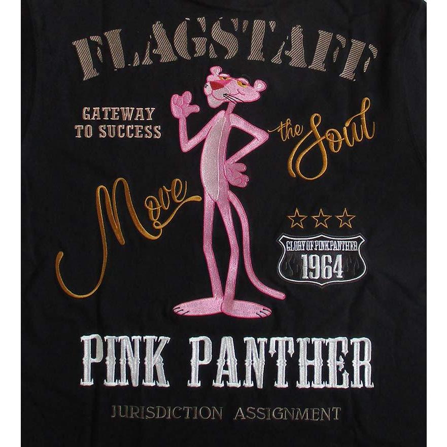 Tシャツ メンズ 半袖 ピンクパンサー Pink Panther フラッグ
