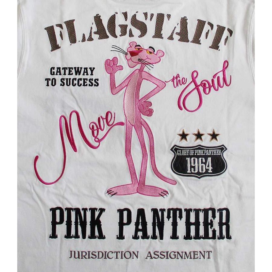 Tシャツ メンズ 半袖 ピンクパンサー Pink Panther フラッグスタッフ
