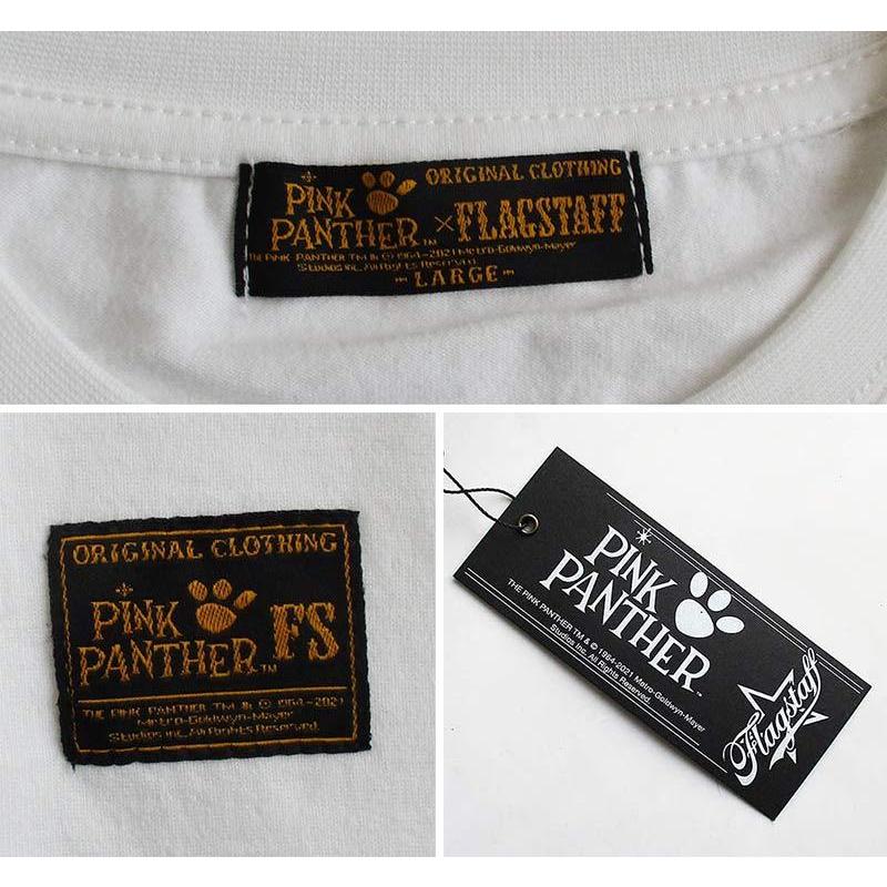 【限定】ピンクパンサー x PINKO 40周年 ビーズ 刺繍 半袖 ピンクパンサー バイク刺繍 半袖Tシャツ PINK PANTHER