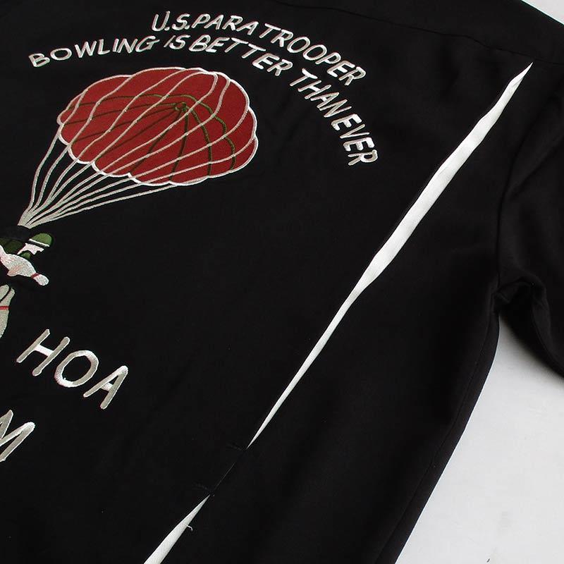 HOUSTON（ヒューストン） 半袖 ボーリングシャツ メンズ レディース