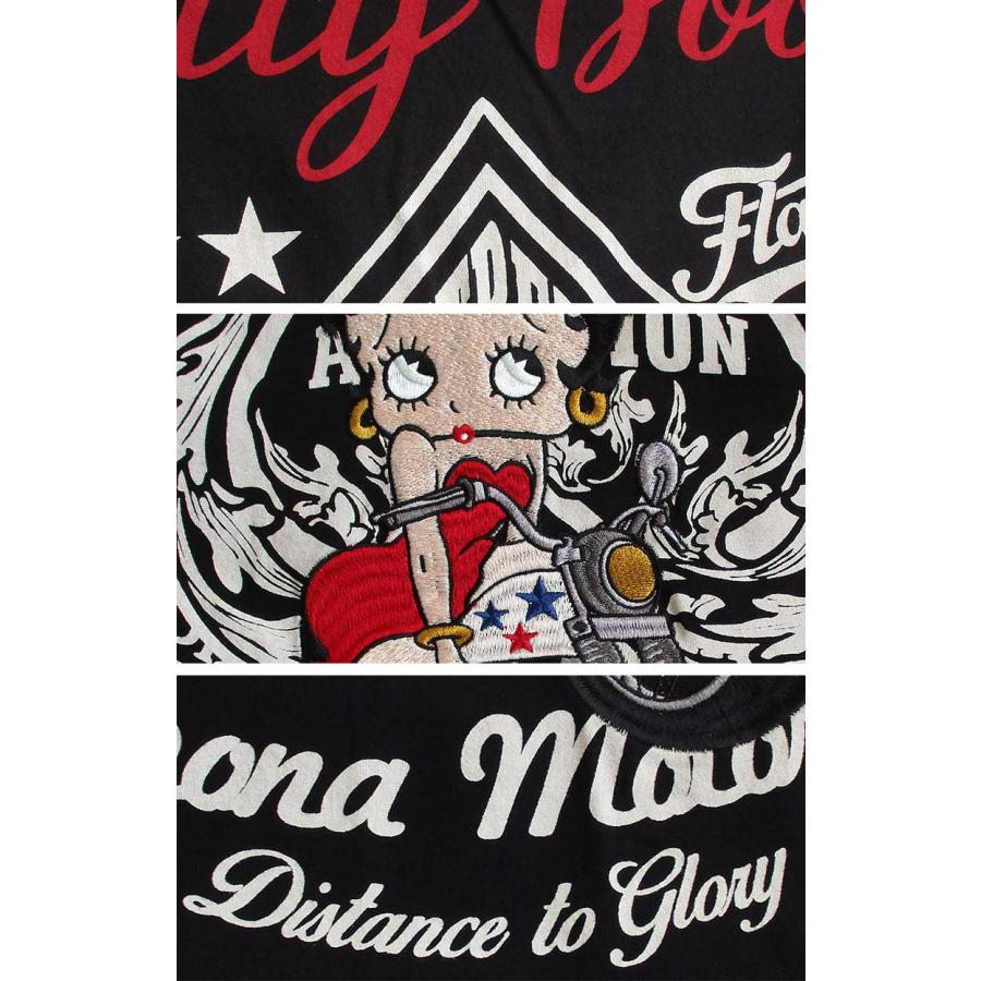 Tシャツ メンズ 半袖 ベティーブープ Betty Boop フラッグスタッフ