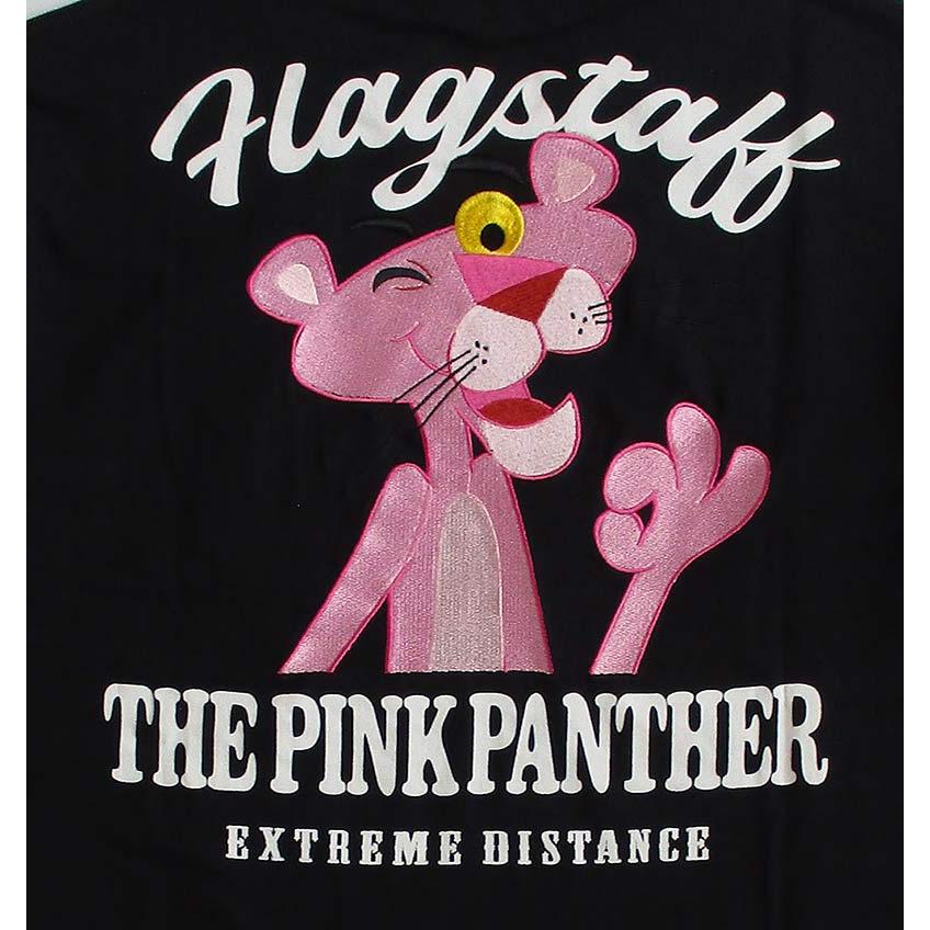 Tシャツ メンズ 半袖 ピンクパンサー Pink Panther フラッグスタッフ FLAGSTAFF 刺繍 レディース｜ll-factory｜05