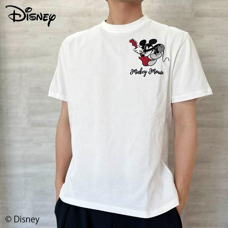 Tシャツ メンズ 半袖 Mickey Mouse ミッキーマウス フラッグスタッフ