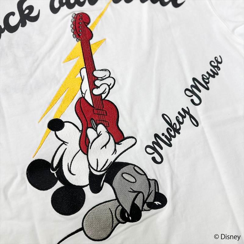 Tシャツ メンズ 半袖 Mickey Mouse ミッキーマウス フラッグスタッフ