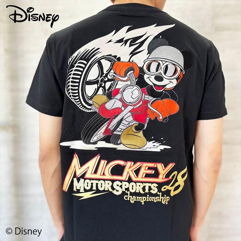 ミッキーマウス Tシャツ MOUNTAINMARTIALARTS Tシャツ メンズ 半袖 Mickey Mouse ミッキーマウス フラッグスタッフ