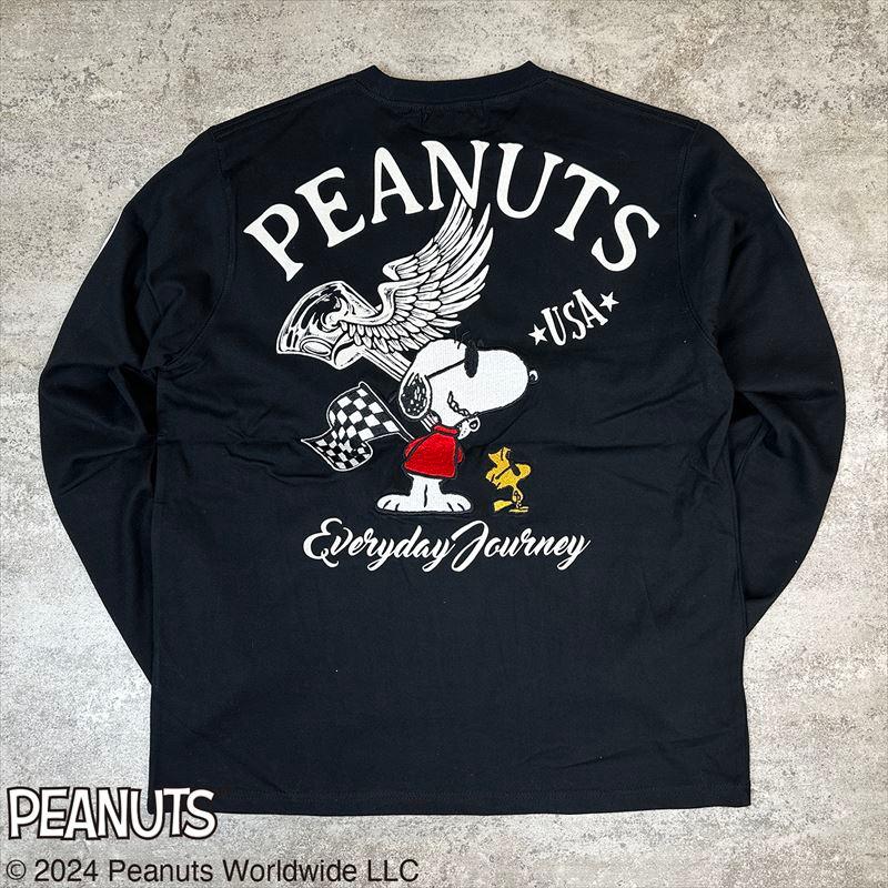 長袖Tシャツ スヌーピー SNOOPY ロンT フラッグスタッフ FLAGSTAFF