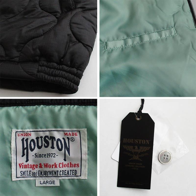 XXL✨大きいサイズ　HOUSTON　ベトジャン　スーベニアジャケット　グリーン HOUSTON（ヒューストン） メンズ ナイロン ベトジャン スカジャン