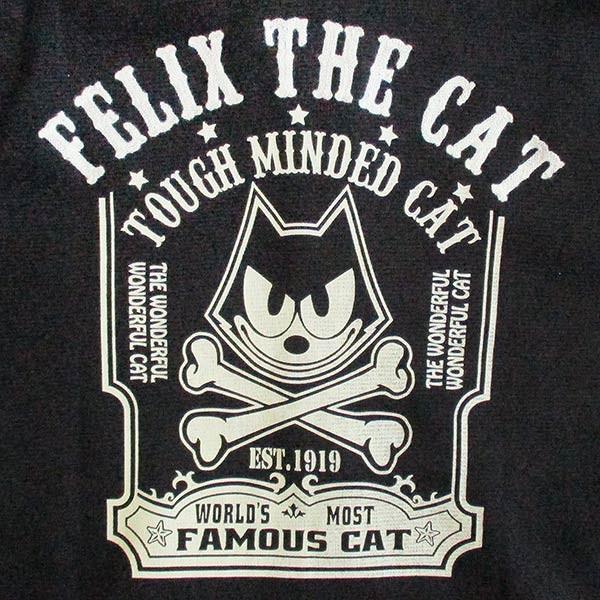フェリックス・ザ・キャット カーディガン ブラック フェリックス・ザ・キャット カーディガン ブラック Felix the