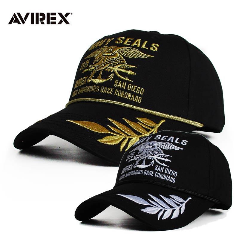 ミリタリー　帽子　レプリカ　希少　0325o466 AVIREX（アヴィレックス） アポロキャップ 帽子 メンズ レディース