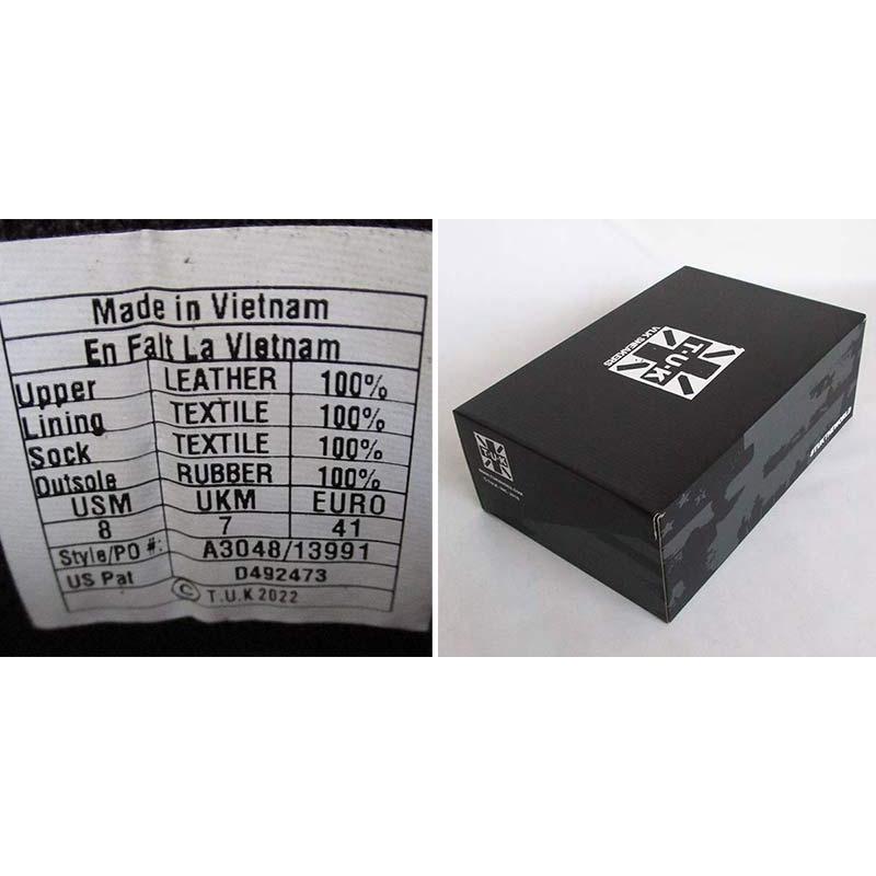 T.U.K TUK ティーユーケー VLKスニーカー ラバーソール メンズ