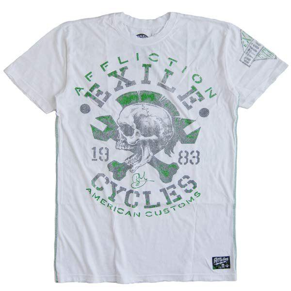 Affliction アフリクション Tシャツ メンズ 半袖Tシャツ ダメージ加工