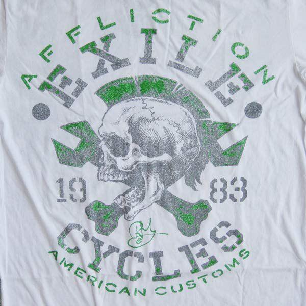 Affliction アフリクション Tシャツ メンズ 半袖Tシャツ ダメージ加工 