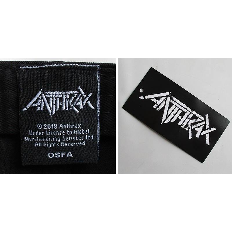 ROCK OFF アンスラックス ANTHRAX キャップ 帽子 メンズ レディース