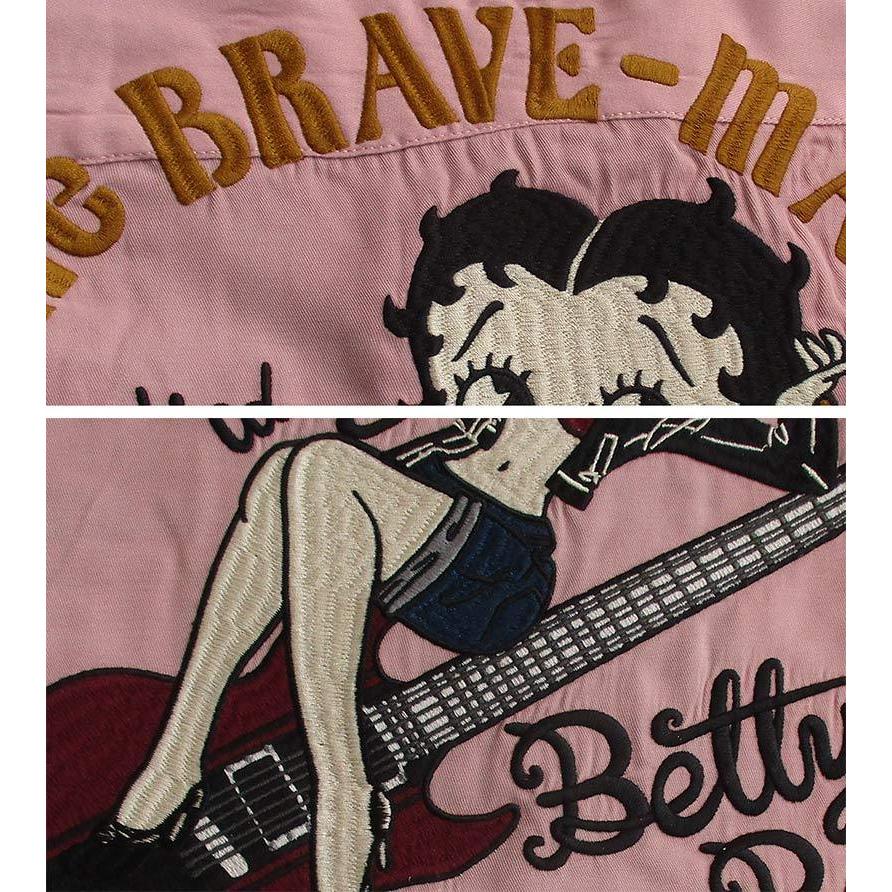 ベティーブープ レーヨンボーリングシャツ メンズ レディース Betty