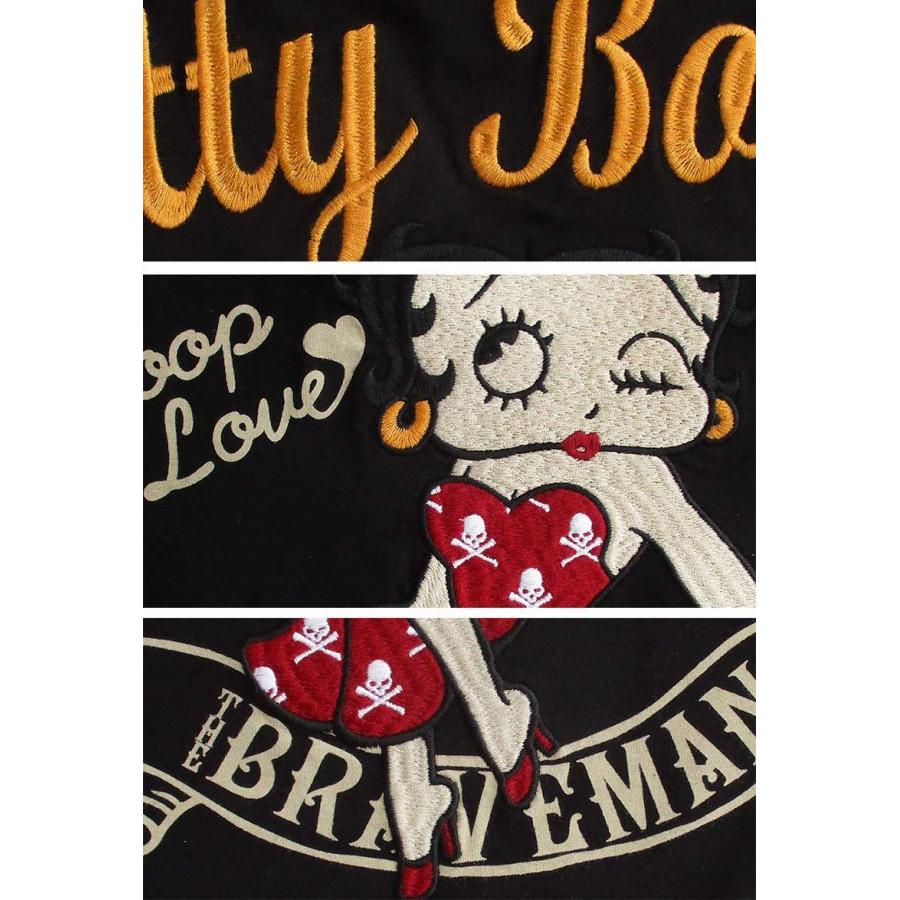 ベティーブープ Betty Boop 6分Tシャツ 長袖Tシャツ ロンT メンズ