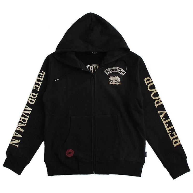 ベティーブープ ZIPパーカー Betty Boop メンズ レディース The ベティーブープ ZIPパーカー Betty Boop メンズ レディース The
