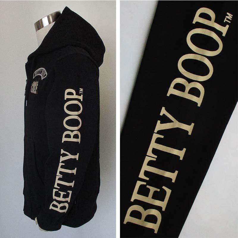 The BRAVE-MAN BETTY BOOP パーカー ベティーブープ ZIPパーカー Betty Boop メンズ レディース The