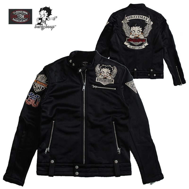 ベティーブープ Betty Boop ボンディング シングルライダース 