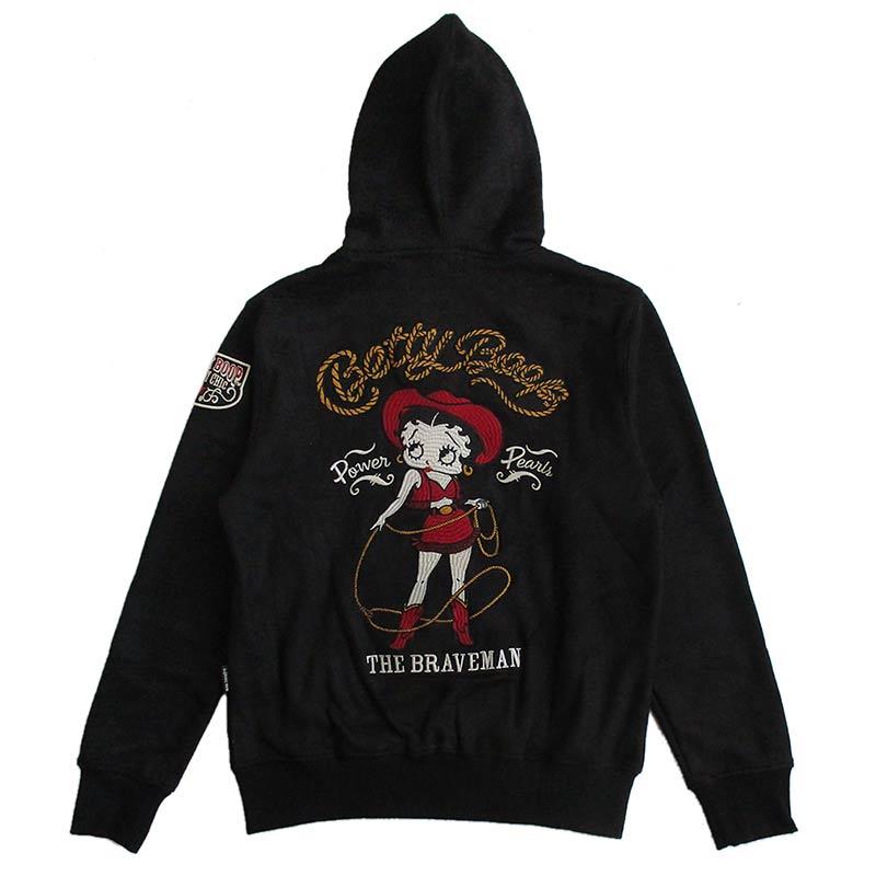 ベティーブープ ZIPパーカー Betty Boop メンズ レディース The ベティーブープ ZIPパーカー Betty Boop メンズ レディース The