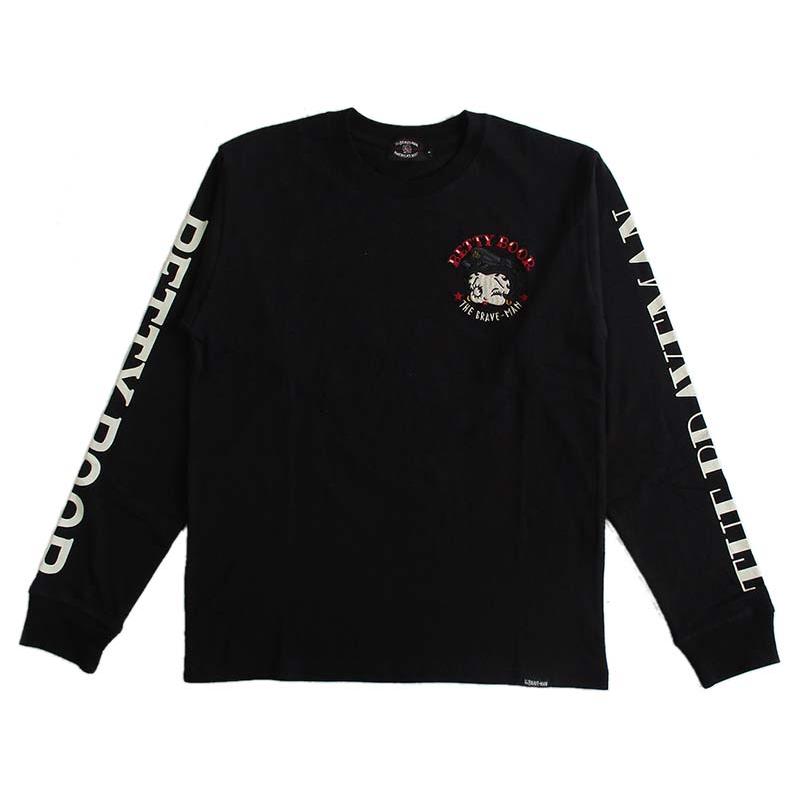 ベティーブープ Betty Boop 長袖Tシャツ ロンT メンズ レディース The