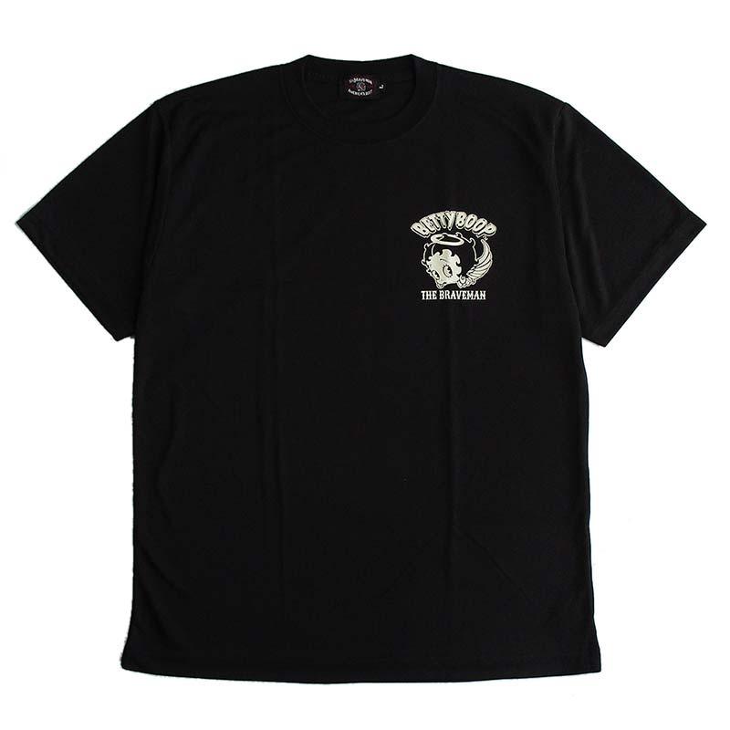 ベティーブープ Betty Boop ドライ半袖Tシャツ メンズ レディース 吸汗速乾 UVカット The BRAVE-MAN ザ・ブレイブマン｜ll-factory｜02