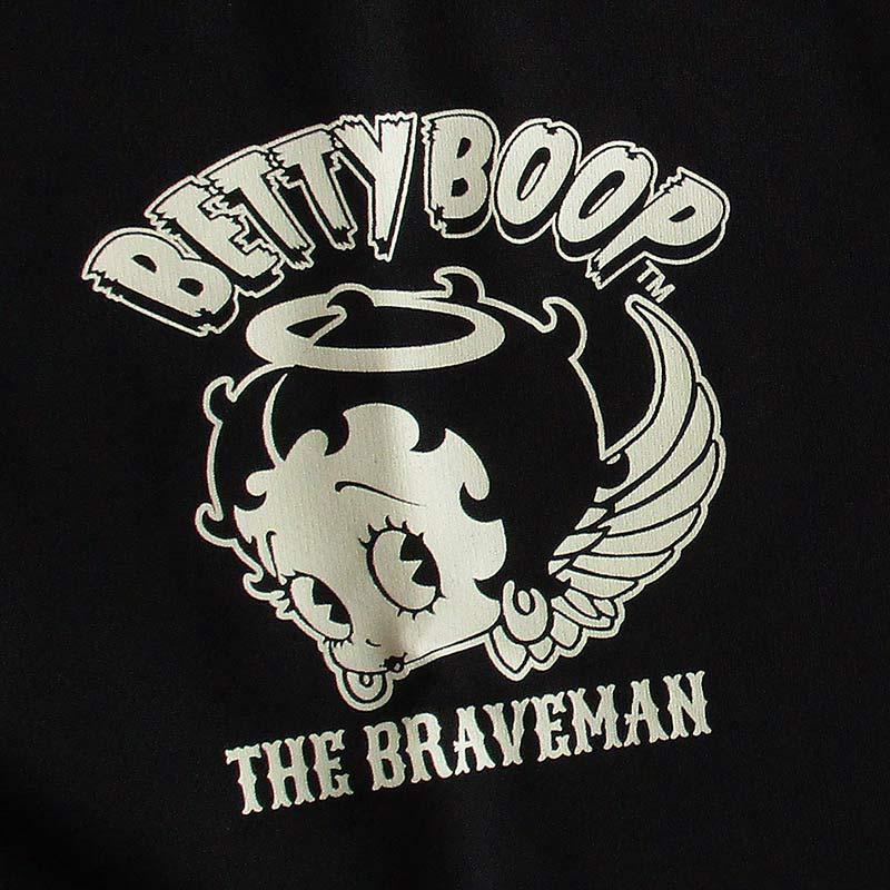 ベティーブープ Betty Boop ドライ半袖Tシャツ メンズ レディース 吸汗速乾 UVカット The BRAVE-MAN ザ・ブレイブマン｜ll-factory｜03