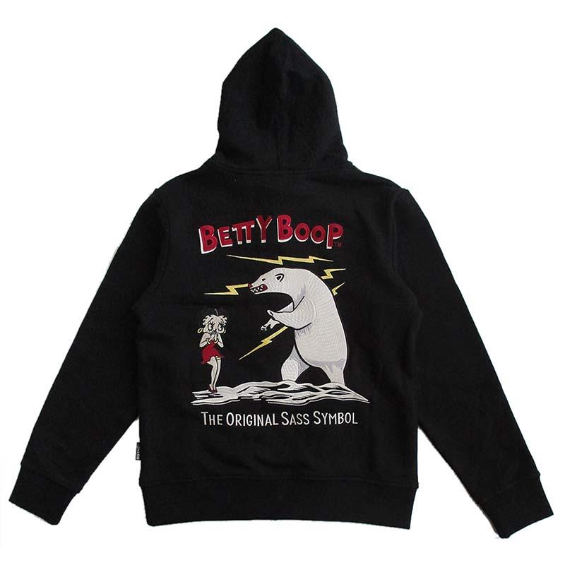 ベティーブープ ZIPパーカー Betty Boop メンズ レディース The BRAVE