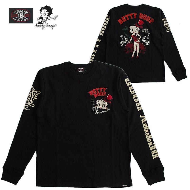 ベティーブープ Betty Boop 長袖Tシャツ ロンT メンズ レディース The