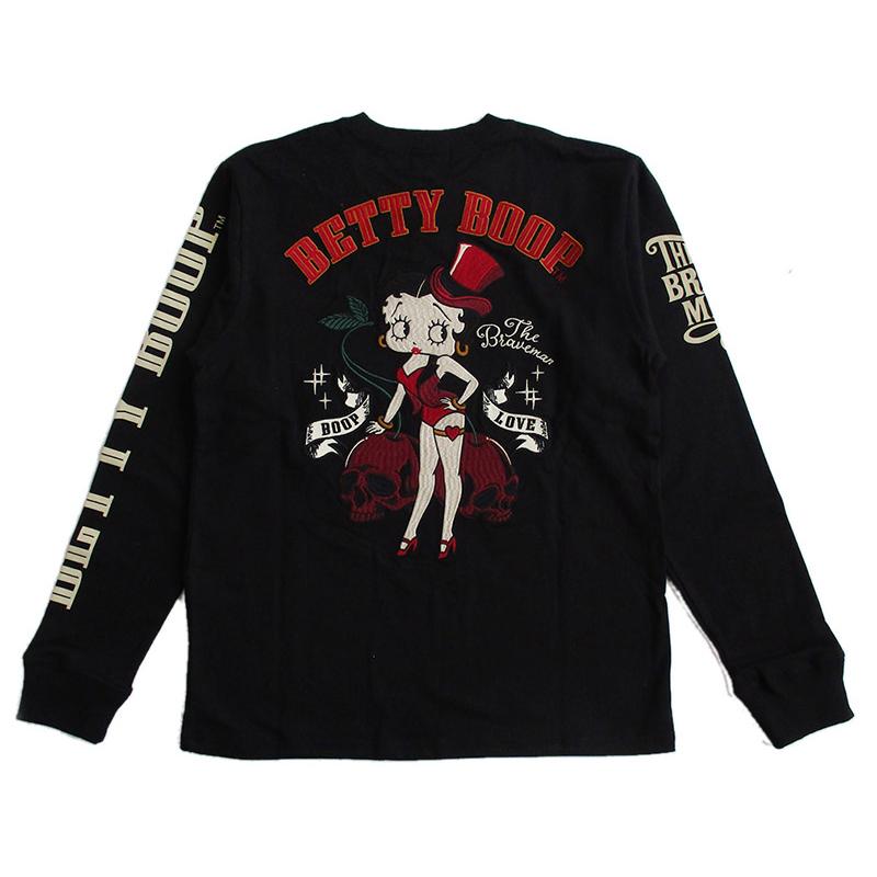 ベティーブープ Betty Boop 長袖Tシャツ ロンT メンズ レディース The