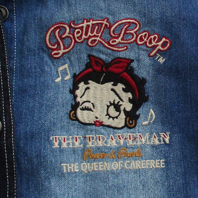 ベティーブープ Betty Boop シャツワンピース レディース The BRAVE