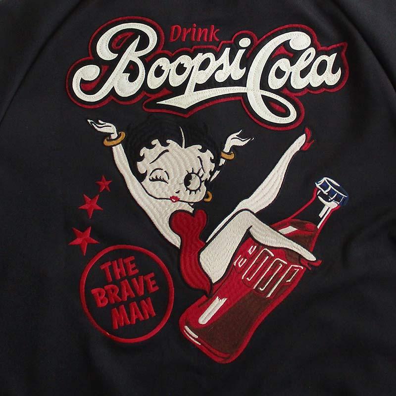 ベティーブープ 刺繍ジャージ トラックジャケット Betty Boop メンズ