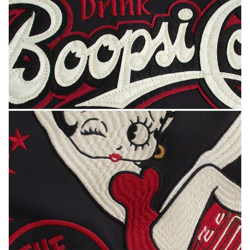 ベティーブープ 刺繍ジャージ トラックジャケット Betty Boop メンズ