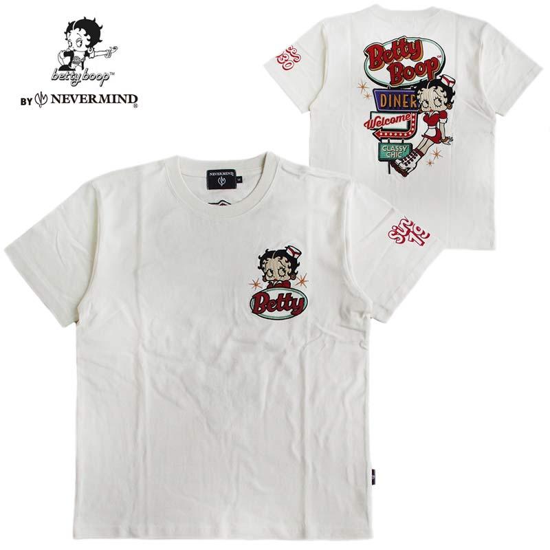 ベティーブープ Betty Boop 半袖Tシャツ メンズ レディース 刺繍
