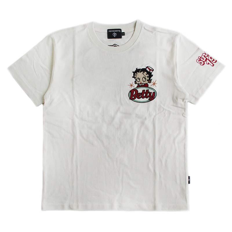ベティーブープ Betty Boop 半袖Tシャツ メンズ レディース 刺繍