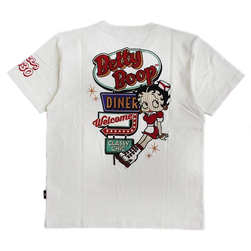 ベティーブープ Betty Boop 半袖Tシャツ メンズ レディース 刺繍