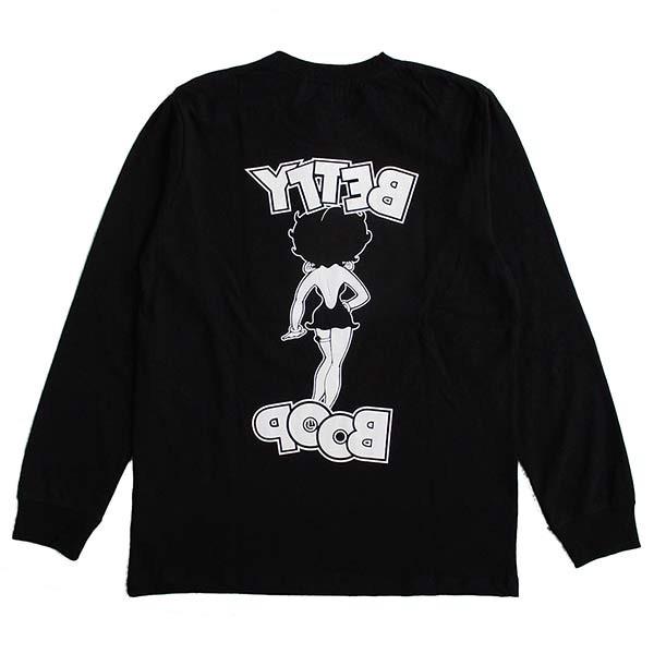 CHINATOWN MARKET × Betty Boop ロングTシャツ XL ベティーブープ Betty Boop 長袖Tシャツ ロンT メンズ
