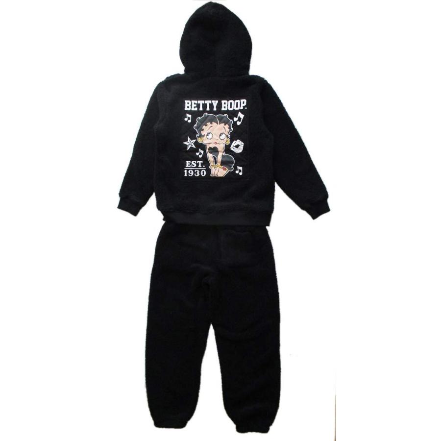 ベティーブープ Betty Boop ボアセットアップ（上下セット）パーカー メンズ レディース キャラクター