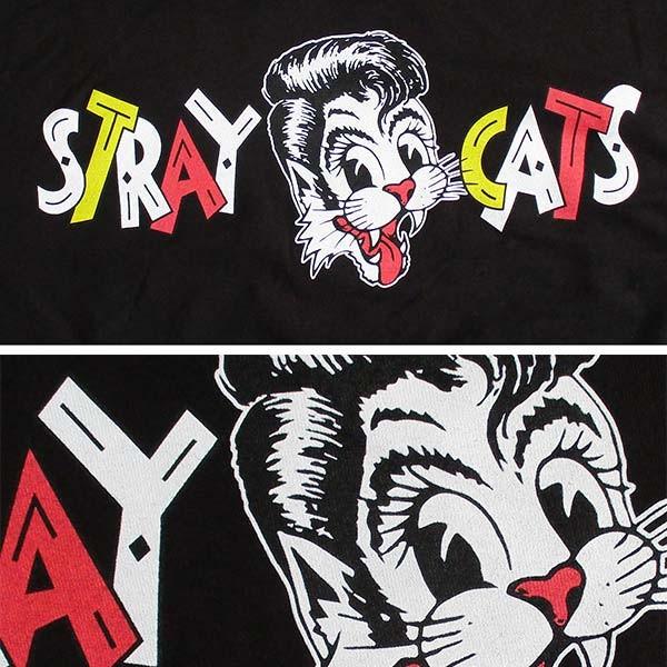 Tシャツ メンズ 半袖 STRAY CATS ストレイ・キャッツ ロカビリー