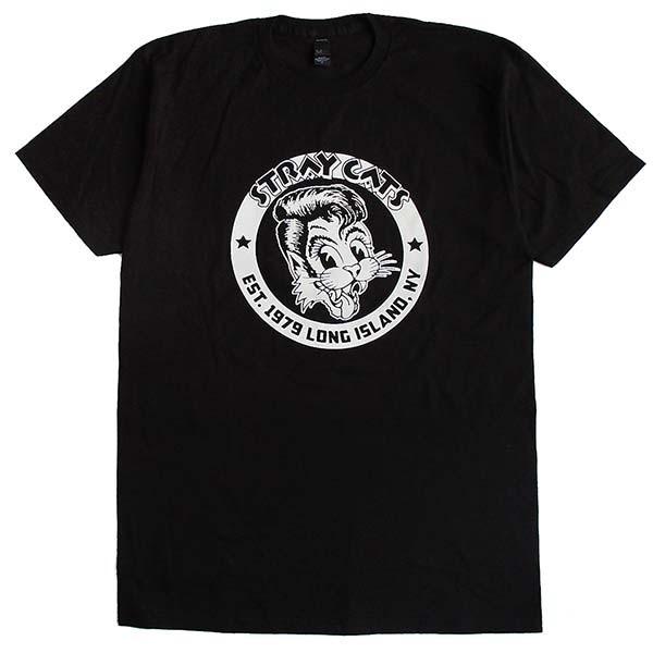 ストレイキャッツ Tシャツ XL ネオロカ Tシャツ メンズ 半袖 ブライアン・セッツァー/BRIAN SETZER